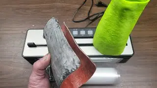 Cosplay Armor or Prosthetic Socket Fabrication using 3d Scanner, Printer, and Seal a Meal!