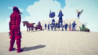 SENSEI vs SWORD Team - Totally Accurate Battle Simulator TABS