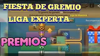 Premios 🎁 Fiesta de Gremio Liga Experta  - Lords Mobile 👑