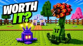 We Tested The New Units Dynosprout And Starbud Are They Worth It?  Garden Tower Defense