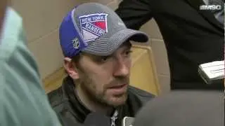 Ryan Callahan & Henrik Lundqvist : Post Game 1/24/13