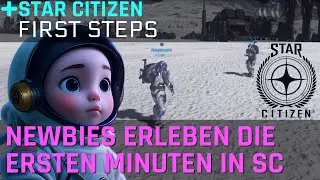 Trebor & Tom 👶🏻👶 Newbies erleben die ersten Minuten im Verse 🌌 Star Citizen a3.23