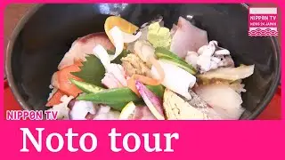 Tour to see how Noto is recovering from quake