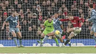 INCREDIBLE 🔥 Rasmus Hojlund Goal || Manchester United vs Aston Villa