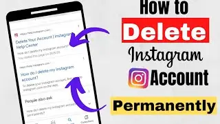How to delete Instagram account permanently | Direct method
