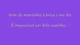 Tom Jobim-Wave with lyrics (By Cátia Santos)