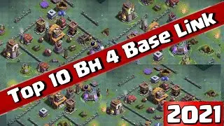 NEW BEST Builder Hall 4 Base with REPLAY | BH4 base COPY LINK | Clash Of Clans