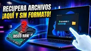 ✅Como RECUPERAR Archivos de USB o Disco Duro en formato RAW(SIN FORMATEAR) 
