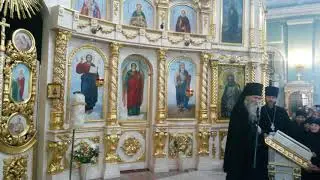 Фрагмент проповеди схиархимандрита Илия в Андреевском соборе