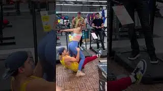Crazy yoga trick! 🧘 