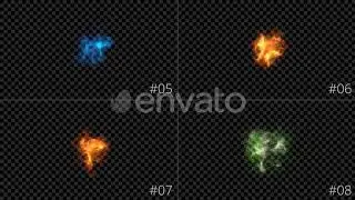 Videohive Magic Particles Elements Pack 26285495