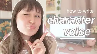 4 TIPS TO WRITE *powerful* CHARACTER VOICE AND POV 💬 (dialogue and monologue) pod.31
