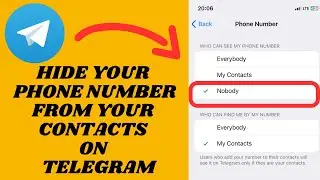 Hide Phone Number From Your Contacts On Telegram | Hide Your phone Number On Telegram