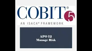 COBIT Processes - APO12 - Manage Risk 3