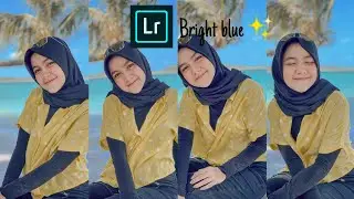 Tutorial lightroom part 1 Edit foto ala selebgram✨| Bright Blue