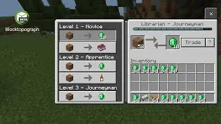 How to make custom trade villagers on mobile use Blocktopograph