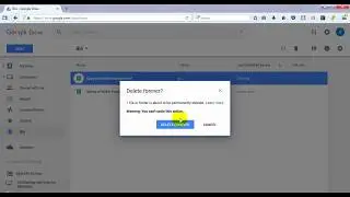 HOW TO DELETE FILES PERMANENTLY IN GOOGLE DRIVE :PERMANENTLY DELETE [SOLVED]