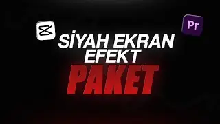 En İyi Siyah Ekran Efekt Paketi | Overlays Pack