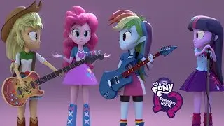 Music Concert with Equestria Girls Video Game (MLP)