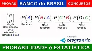 PROBABILIDADE e ESTATÍSTICA 📊 PROBABILIDADE CONDICIONAL #exercícios #provas #cesgranrio #concursos