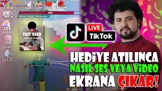 Play GIF & Video on Screen When a Gift is Sent in TikTok Live! (Tikfinity Settings)