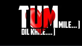 Tum mile dil khile - Junaid Asghar Green Screen Status | love black screen status |