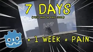 I Created a Godot Game in Just 1 WEEK!
