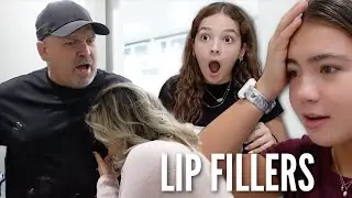 Family Reacts to My LIP 👄FILLERS | VLOG