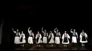 insertion sort with Romanian folk dance