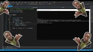 When you memorize C++ instead of understanding! (Sum of N numbers)