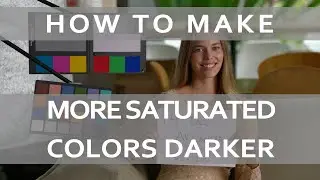 Subtractive Saturation - DaVinci Resolve Tutorial