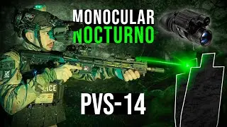 Probamos el PVS14 🔫¿El MEJOR VISOR NOCTURNO del MERCADO?