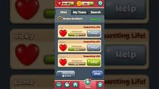 Toon Blast - Team Chest Ask Help (Part 2) 2018