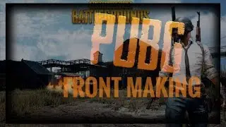 Pubg Text Front Making | easy process for Android | Pubg | Teaching Doctor Hasan