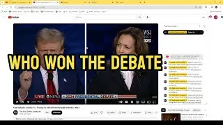 AI summarized Trump VS Harris Debate Comments #debate #trumpvsharris