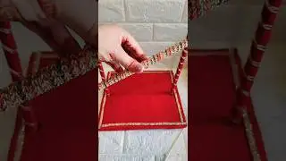 Krishna jhula making from cardboard  #shorts #youtubeshorts  #diy #happyjanmashtami
