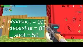 Zombie shooting game in Chicken gun