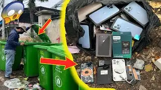 i Found Broken iPhone 13 Pro, iPhone 13 mini , Oppo Reno7 in Trash | Restoration Cracked iPhone