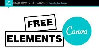 How To Find The Free Elements In Canva