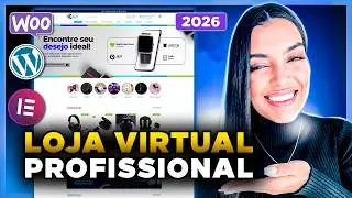 Como Criar uma LOJA VIRTUAL WordPress, WooCommerce e Elementor Pro [Passo a passo do zero]