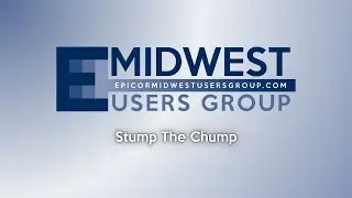 EMUG 7/19/24: Stump the Chump
