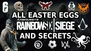 Rainbow Six Siege All Easter Eggs And Secrets HD