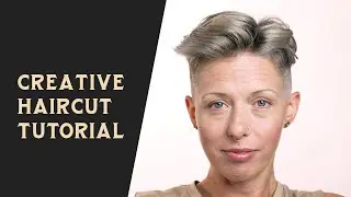 Haircut Tutorial: Creative Fade Haircut With Curtain Fringe