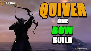 ESO - QUIVER - ONE BOW, ONE BAR, Warden build!