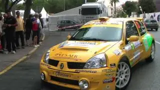 Rallye d'Antibes 14 octobre 2011: Entrée au parc fermé.mkv