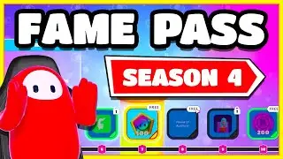 New *FAME PASS* In Fall Guys Season 4!
