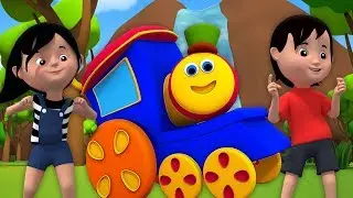 treni bob Ayı dağın üzerinden geçti | komik bebek kafiye