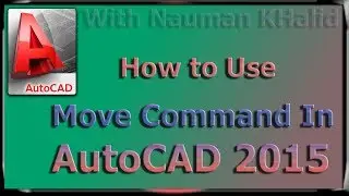 AutoCAD Shortcut Tutorial - How to Use Move Command!