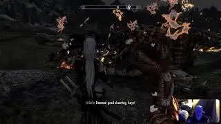 Skyrim mod by Ryan Reos dark elf blader PS5 mod credit to the maker of the mod