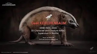 DemoReel - Gael Kerchenbaum - Character Artist - 2024